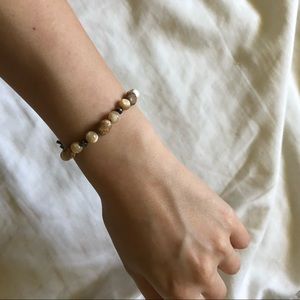 Pebble stone bracelet